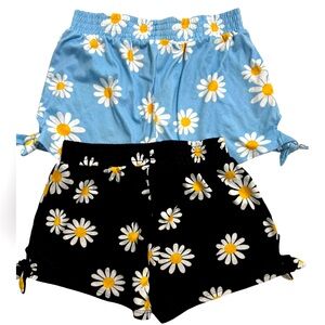 Girls Flower Shorts Bundle Size M (10/12)